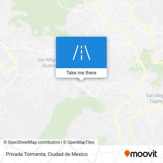 Privada Tormenta map