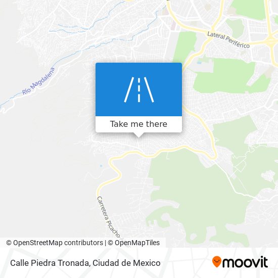 Calle Piedra Tronada map