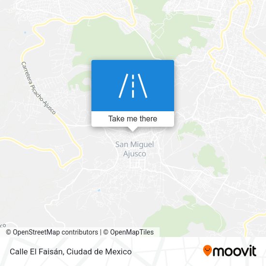 Mapa de Calle El Faisán