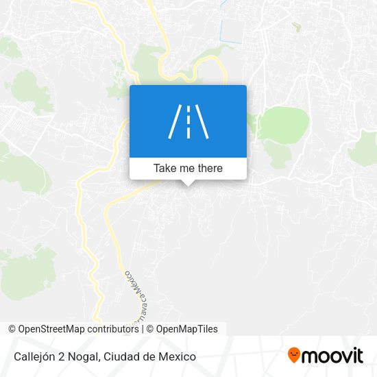 Callejón 2 Nogal map