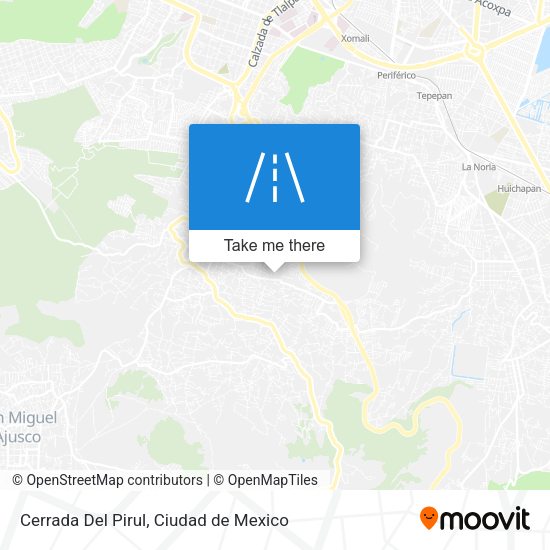 Mapa de Cerrada Del Pirul