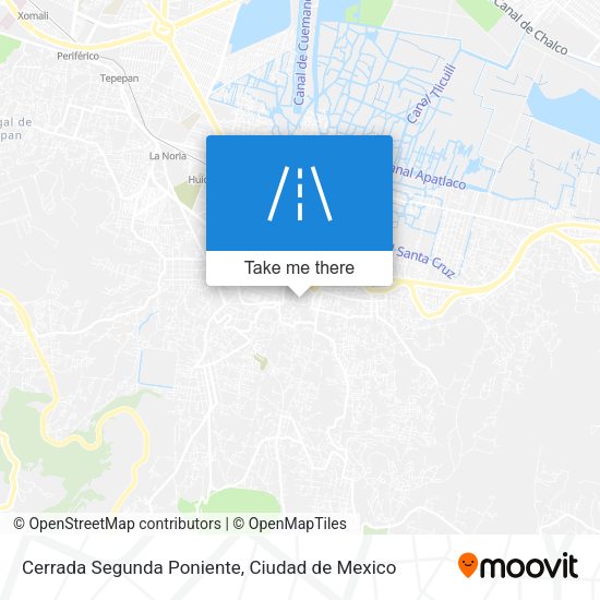 Cerrada Segunda Poniente map