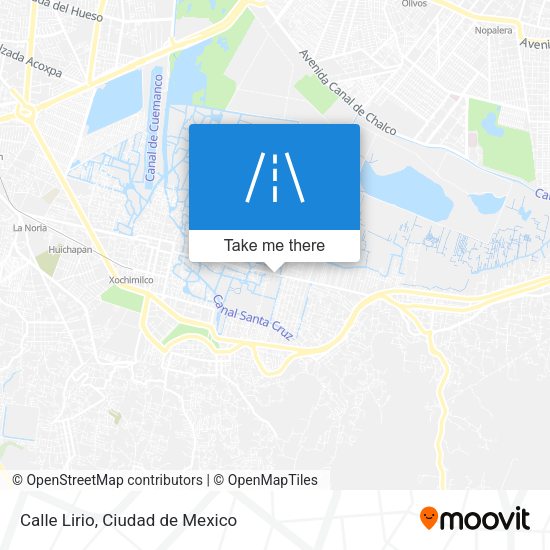 Calle Lirio map