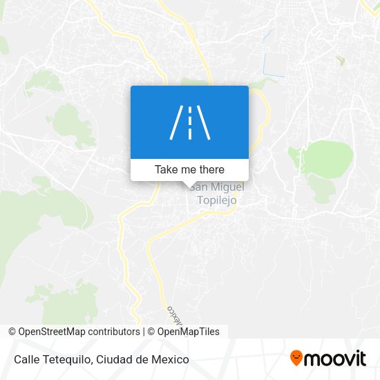 Calle Tetequilo map