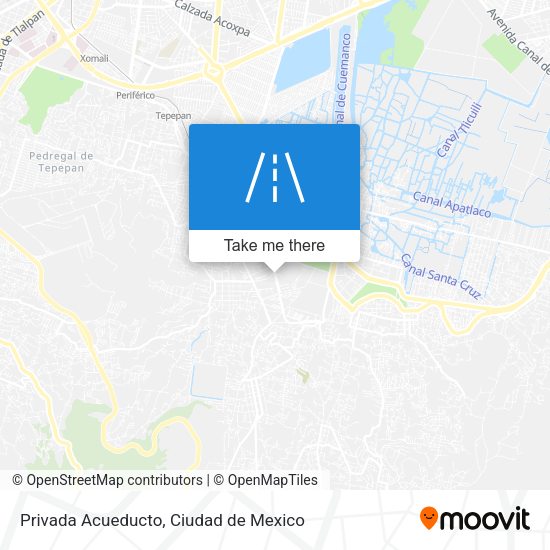 Privada Acueducto map