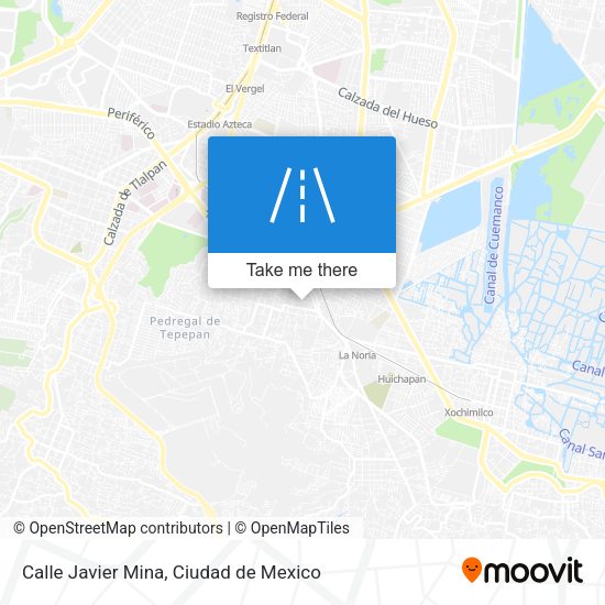 Calle Javier Mina map