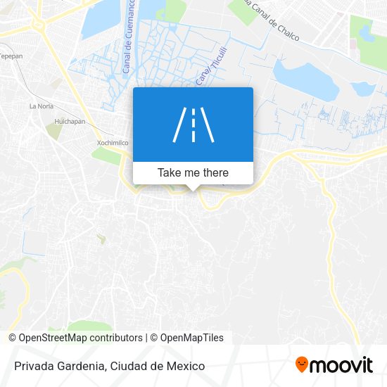 Mapa de Privada Gardenia