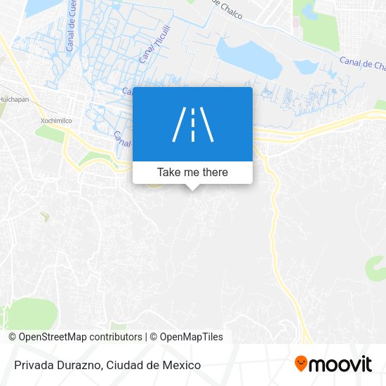 Mapa de Privada Durazno