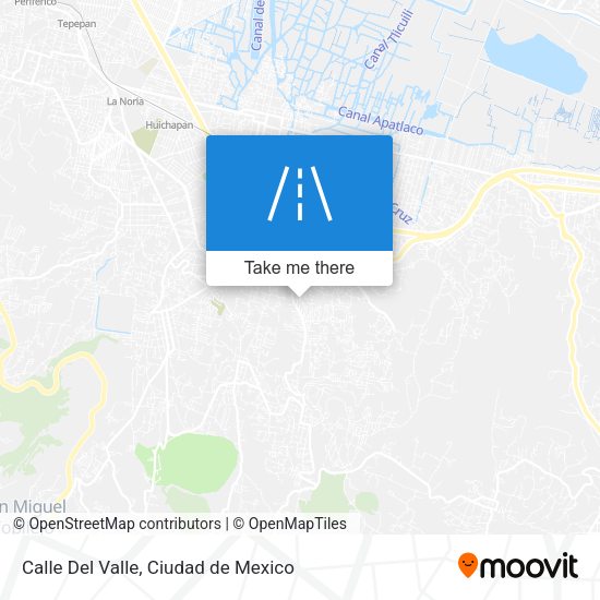 Calle Del Valle map