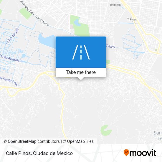 Mapa de Calle Pinos