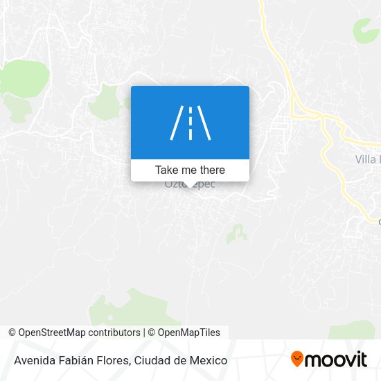 Avenida Fabián Flores map