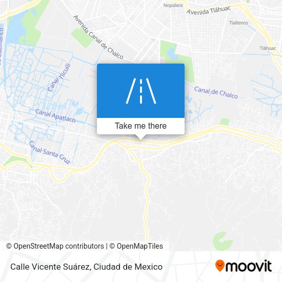 Calle Vicente Suárez map