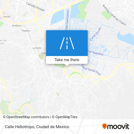 Calle Heliotropo map