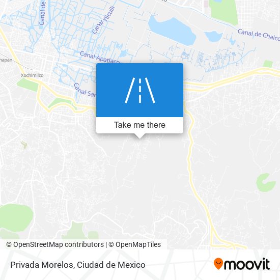 Privada Morelos map