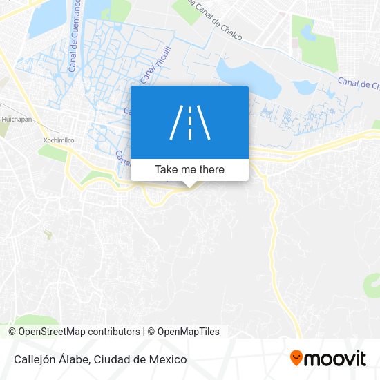 Mapa de Callejón Álabe