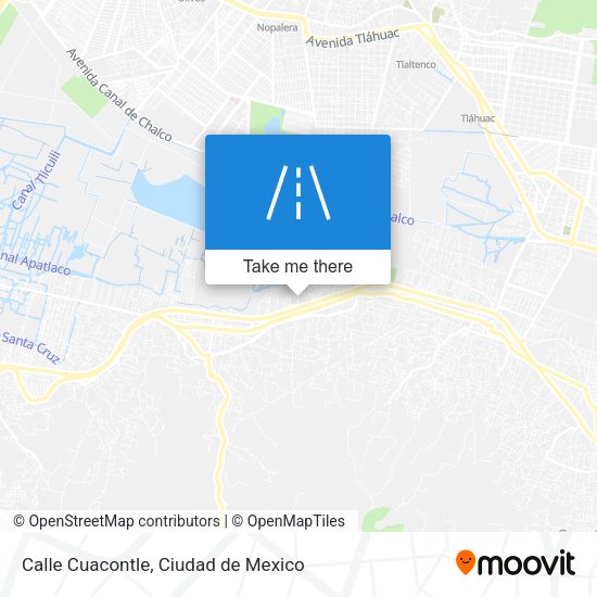 Calle Cuacontle map