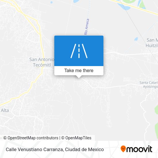 Calle Venustiano Carranza map