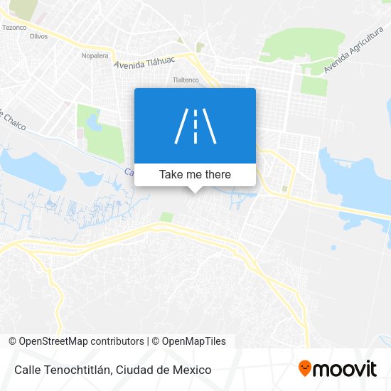Mapa de Calle Tenochtitlán