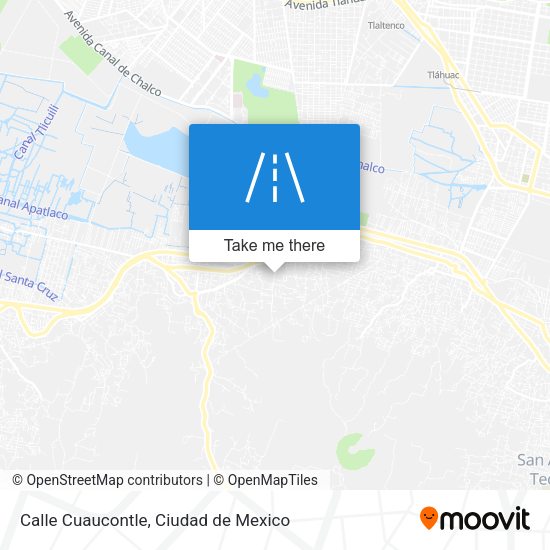 Mapa de Calle Cuaucontle