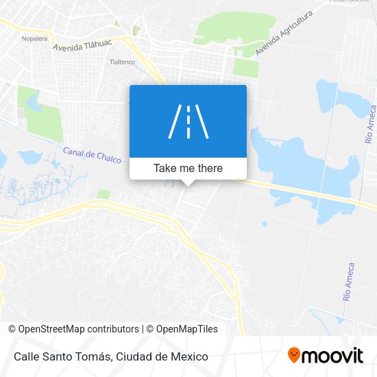 Mapa de Calle Santo Tomás
