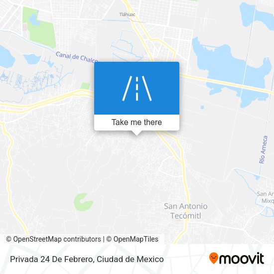 Privada 24 De Febrero map