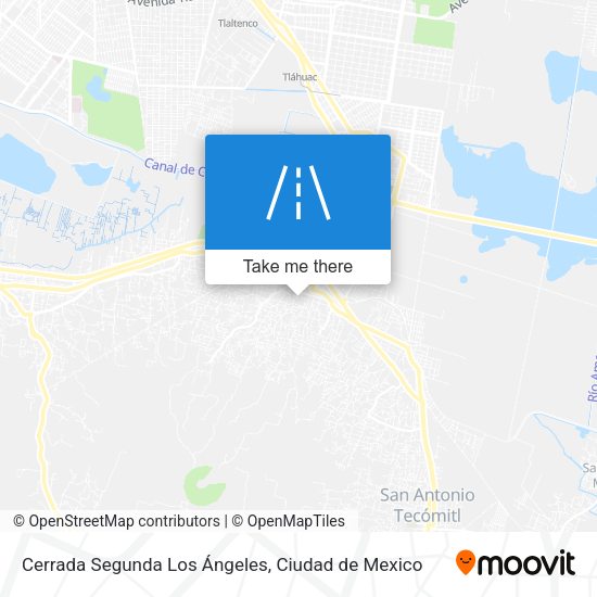 Cerrada Segunda Los Ángeles map