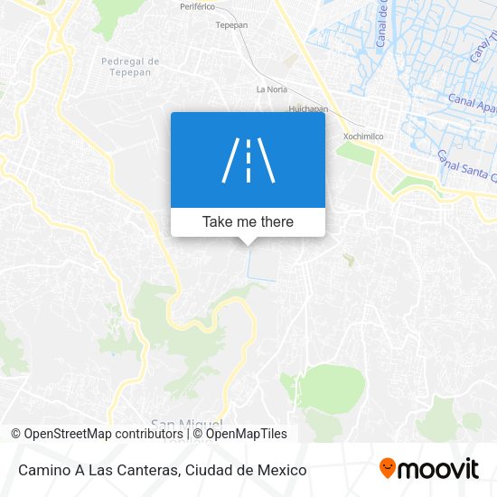 Mapa de Camino A Las Canteras