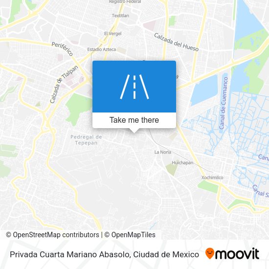 Privada Cuarta Mariano Abasolo map