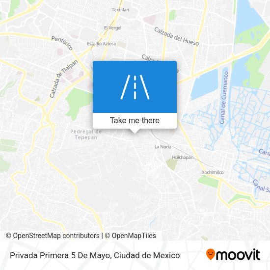Privada Primera 5 De Mayo map