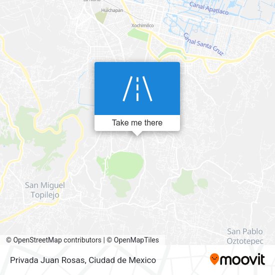Privada Juan Rosas map