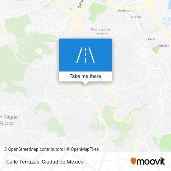 Mapa de Calle Terrazas