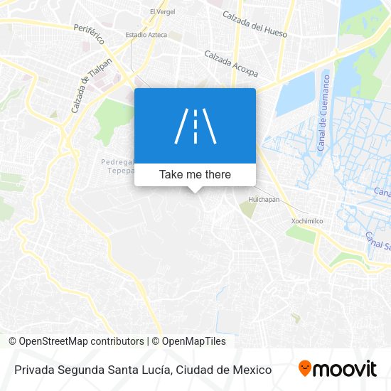 Privada Segunda Santa Lucía map
