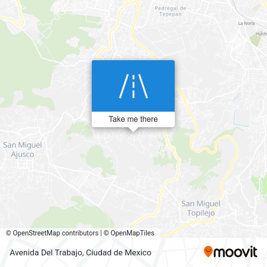 Avenida Del Trabajo map