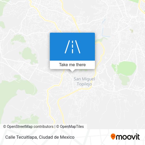 Calle Tecuitlapa map
