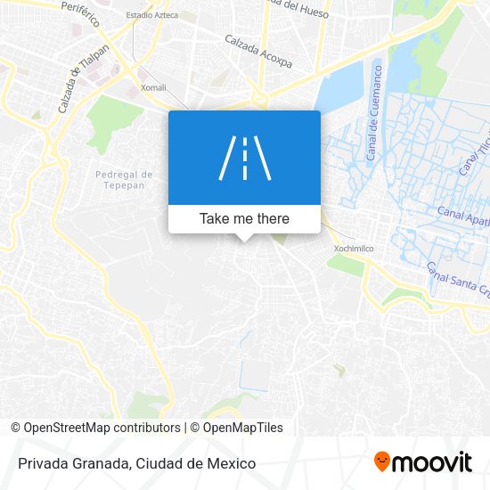 Mapa de Privada Granada