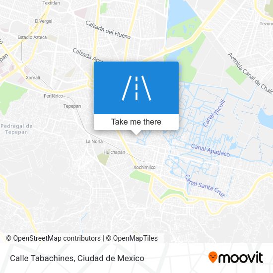Calle Tabachines map