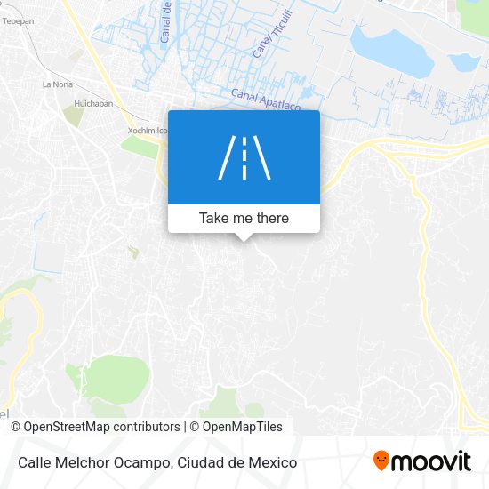 Calle Melchor Ocampo map
