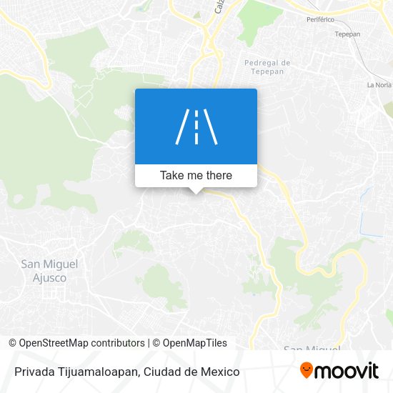 Privada Tijuamaloapan map