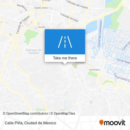 Mapa de Calle Piña