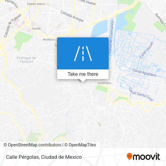 Calle Pérgolas map