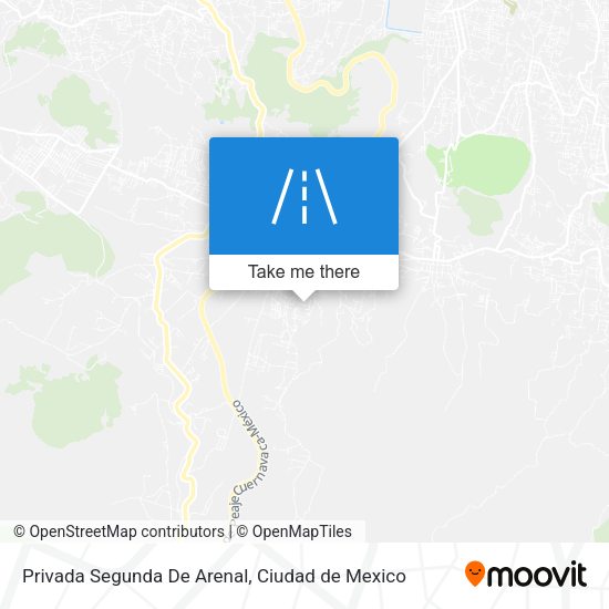 Mapa de Privada Segunda De Arenal