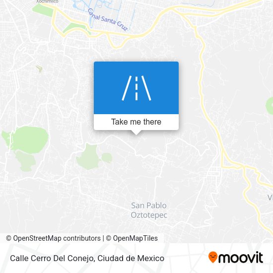 Calle Cerro Del Conejo map