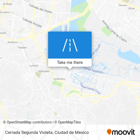 Cerrada Segunda Violeta map