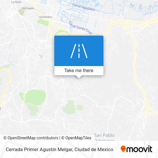 Cerrada Primer Agustín Melgar map