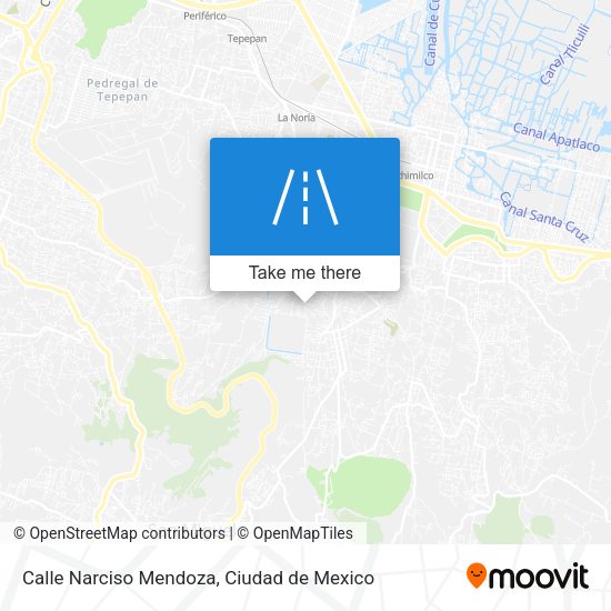 Mapa de Calle Narciso Mendoza
