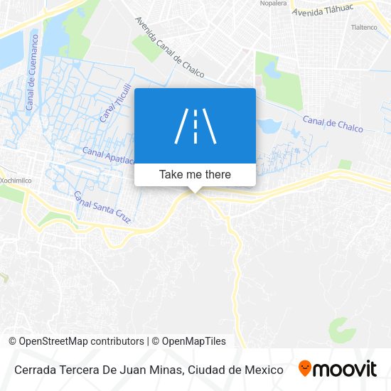 Cerrada Tercera De Juan Minas map
