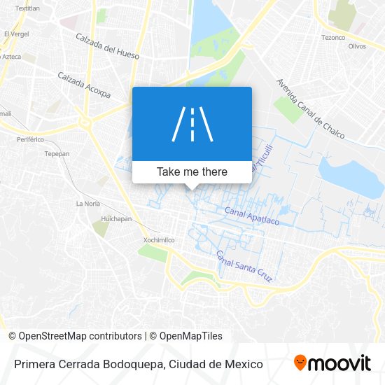 Mapa de Primera Cerrada Bodoquepa