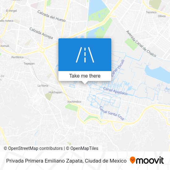 Privada Primera Emiliano Zapata map