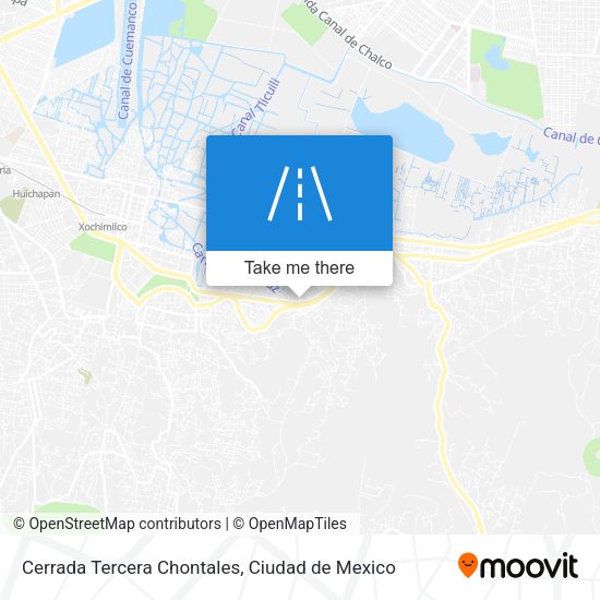 Cerrada Tercera Chontales map