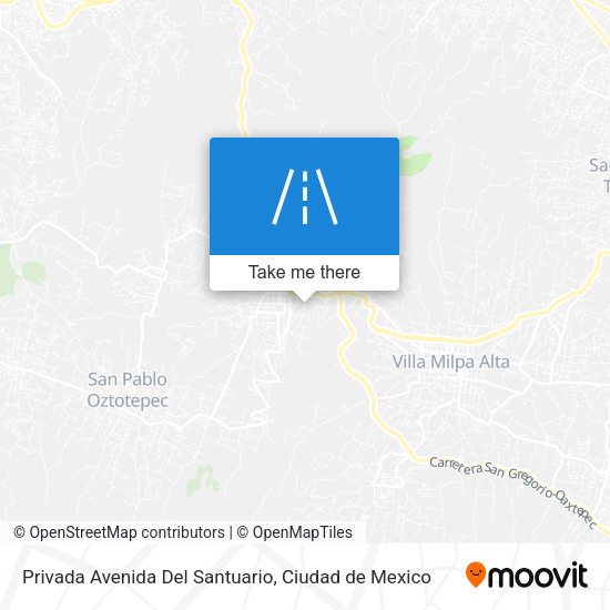 Mapa de Privada Avenida Del Santuario